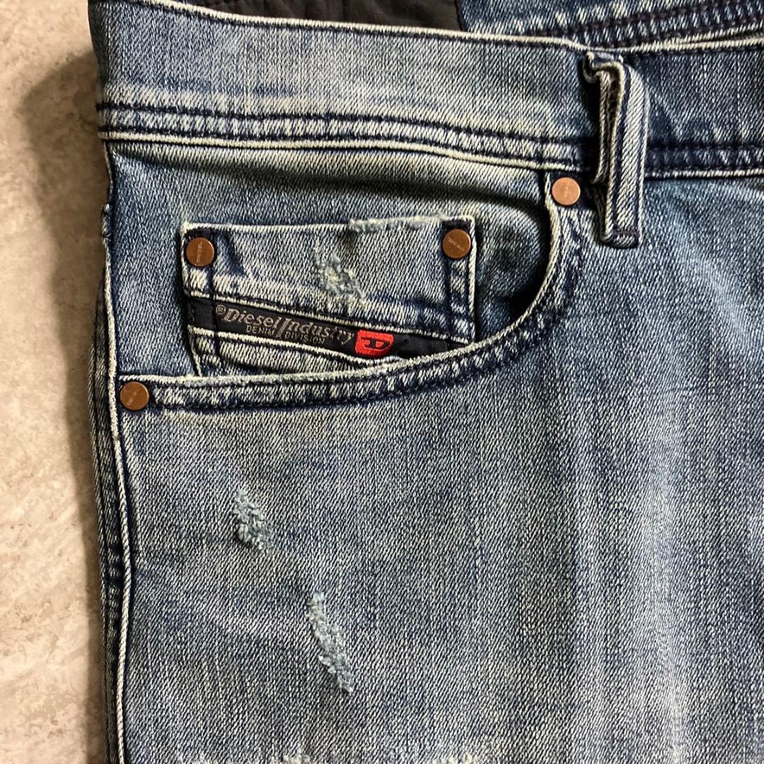 大きいサイズ DIESEL TEPPHAR W38 ディーゼル ストレッチデニム