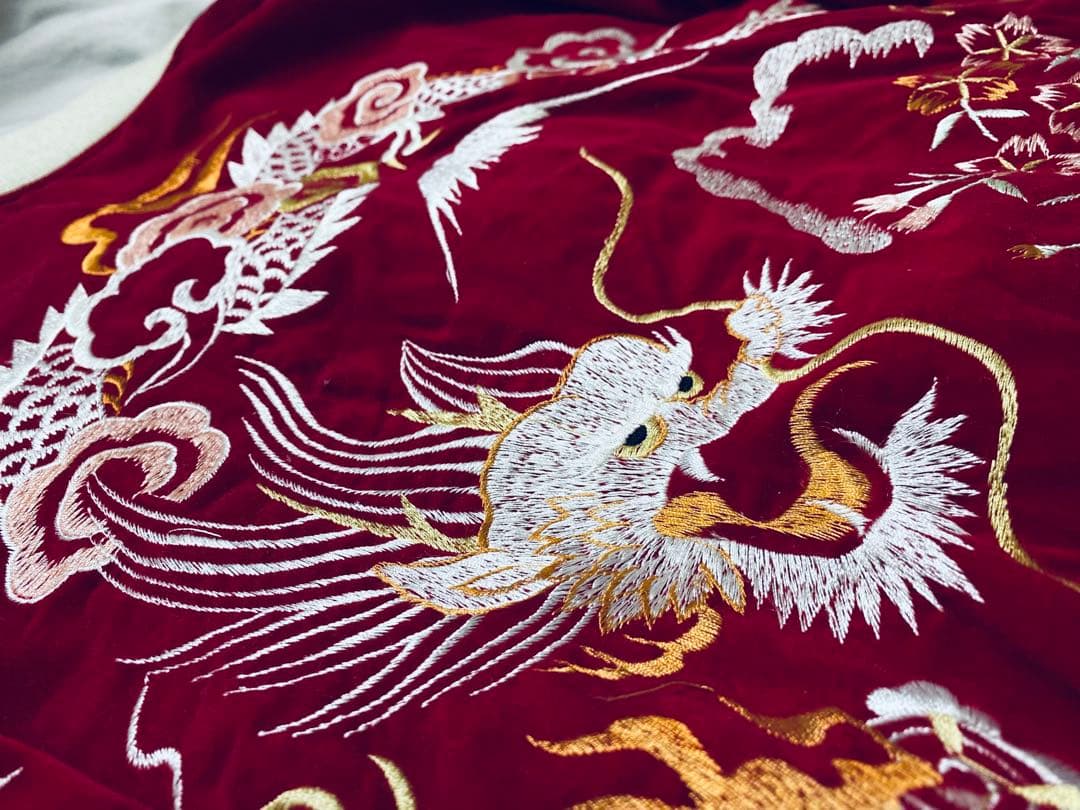 スカジャン 別珍