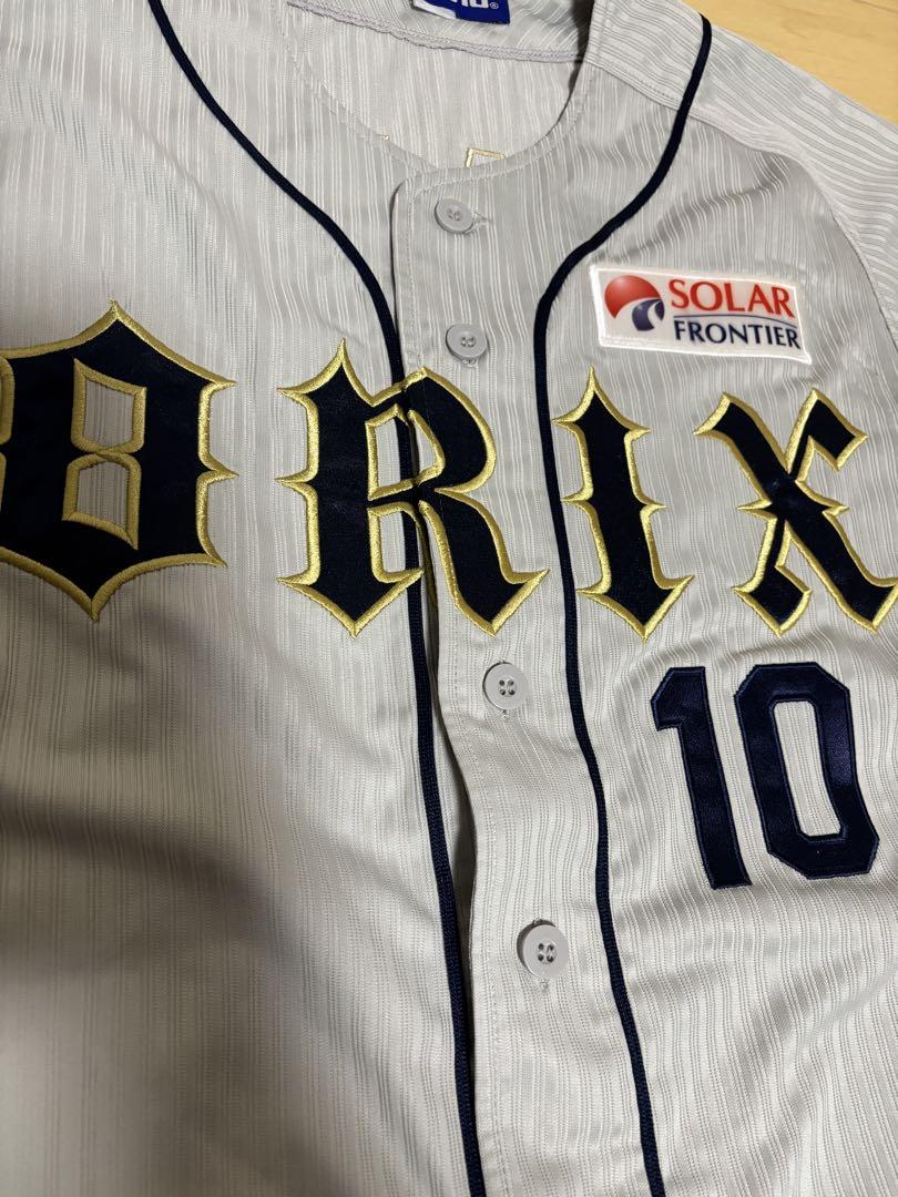 オリックスバファローズ　谷佳知　ユニフォーム　Lサイズ オリックス・バファローズ 谷佳知 ユニフォーム ビジター L