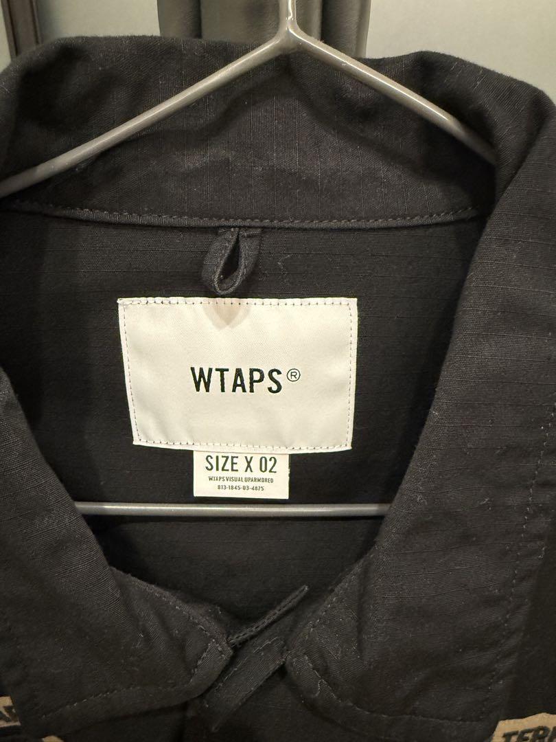 WTAPS ミリタリージャケット ブラック X 02