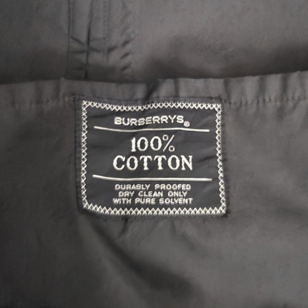 BURBERRY 一枚袖 バルマカーンコート 無双仕立て ネイビー