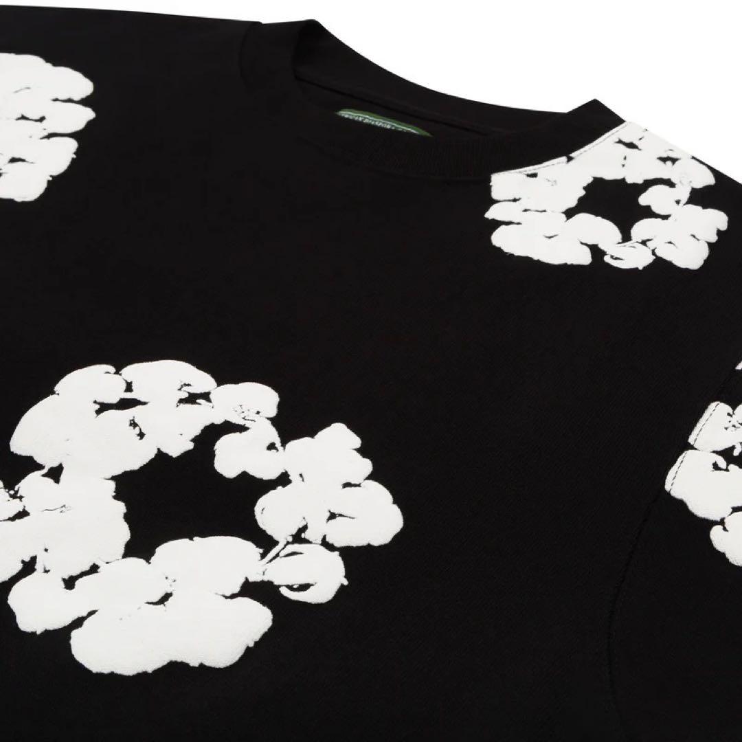 denim tears 確実正規品 Long Sleeve Tee 黒XL