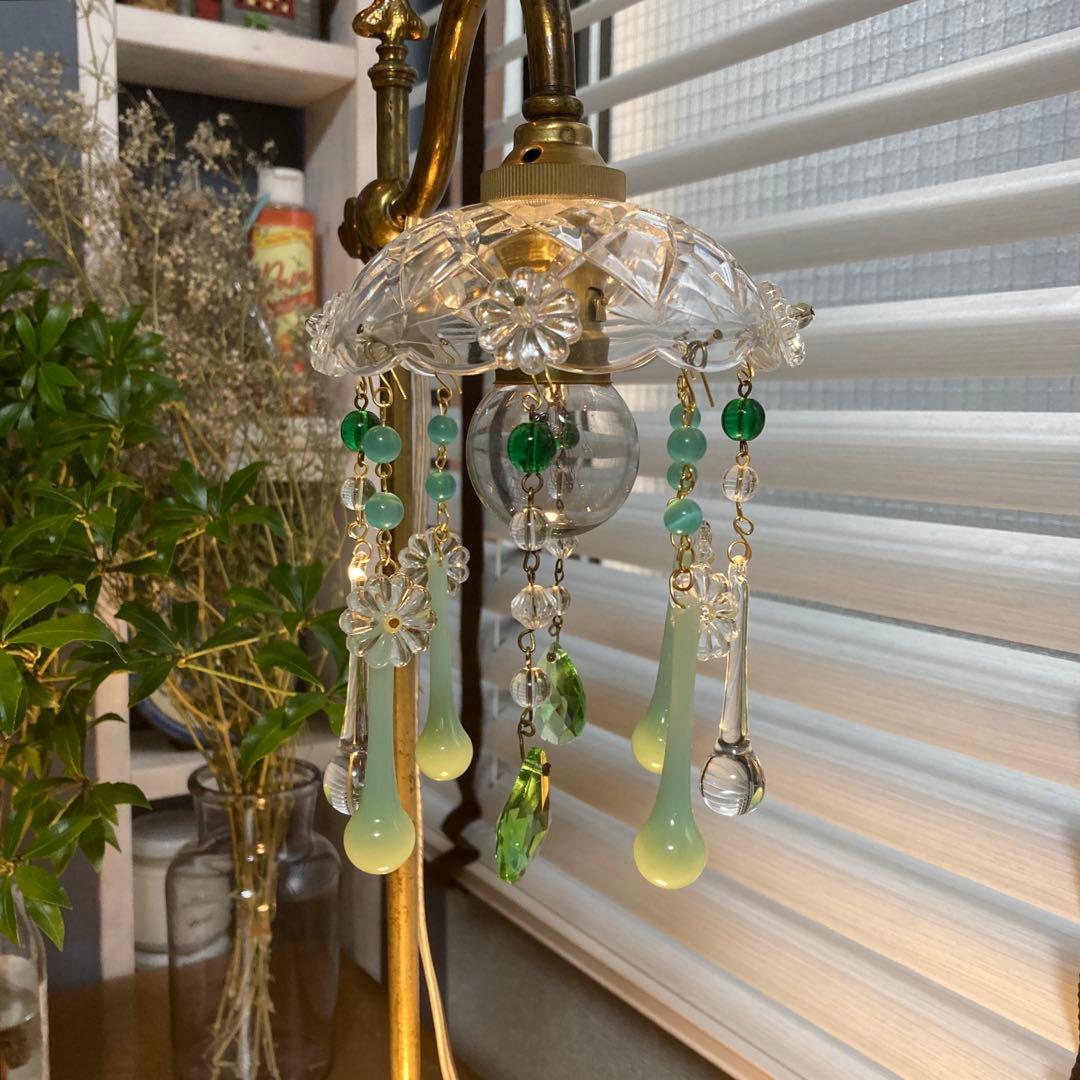 ミニシャンデリア (メロンドロップ) フランスアンティーク 1920年 ミニシャンデリア (メロンドロップ) フランスアンティーク 1920年