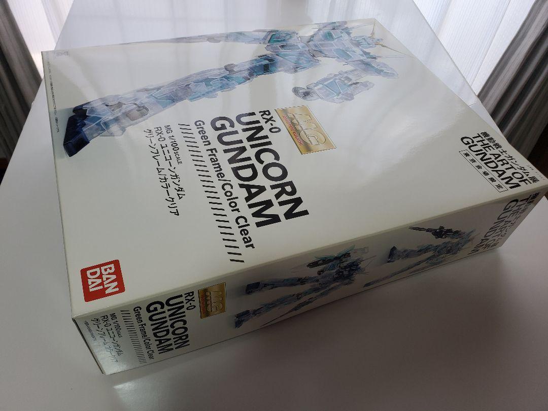 MG 1/100 ユニコーンガンダム　ガンダム展限定クリアカラー