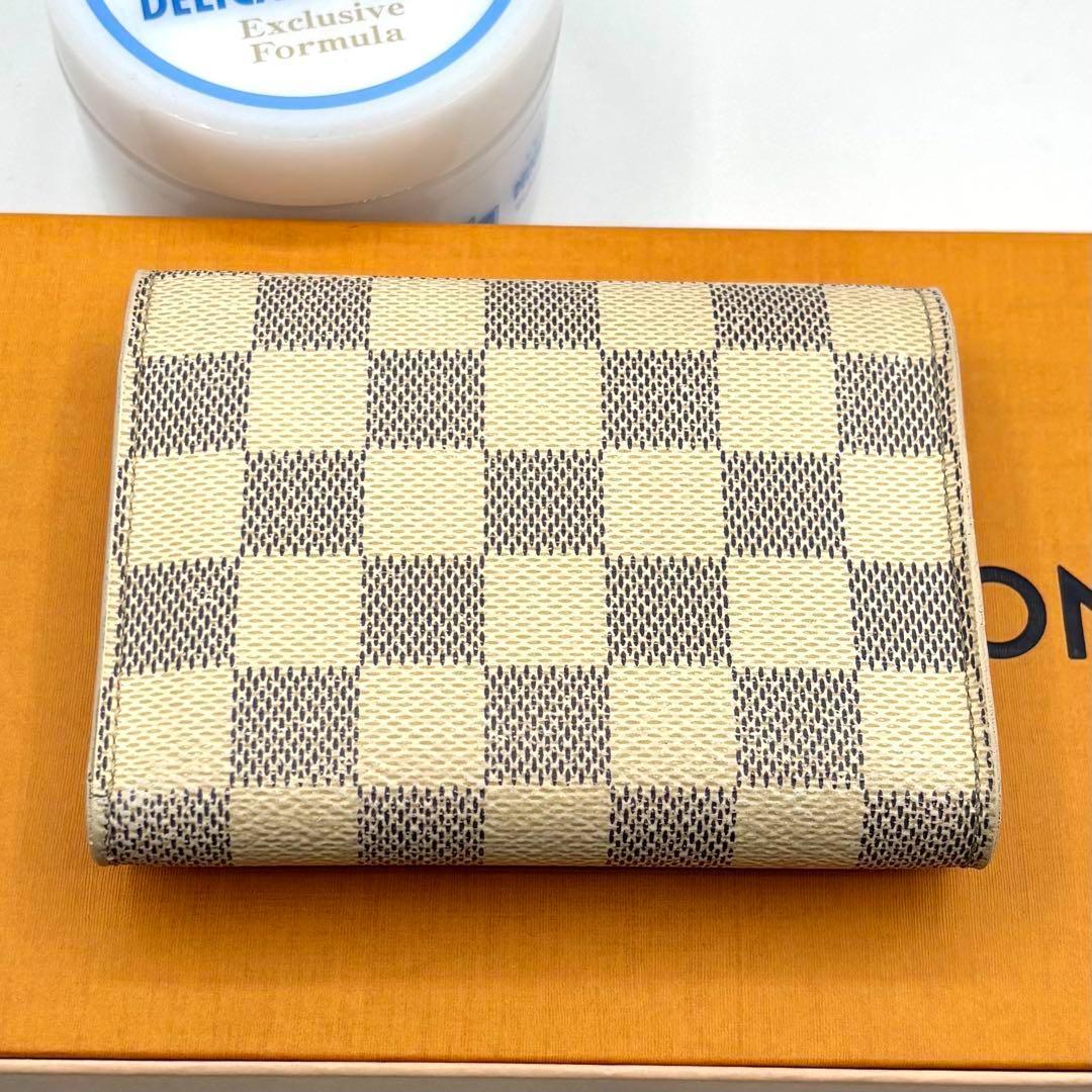 【新品】ダミエ アズール ヴィクトリーヌ ダミエ・アズール 財布 ポルトフォイユ・ヴィクトリーヌ【ルイ