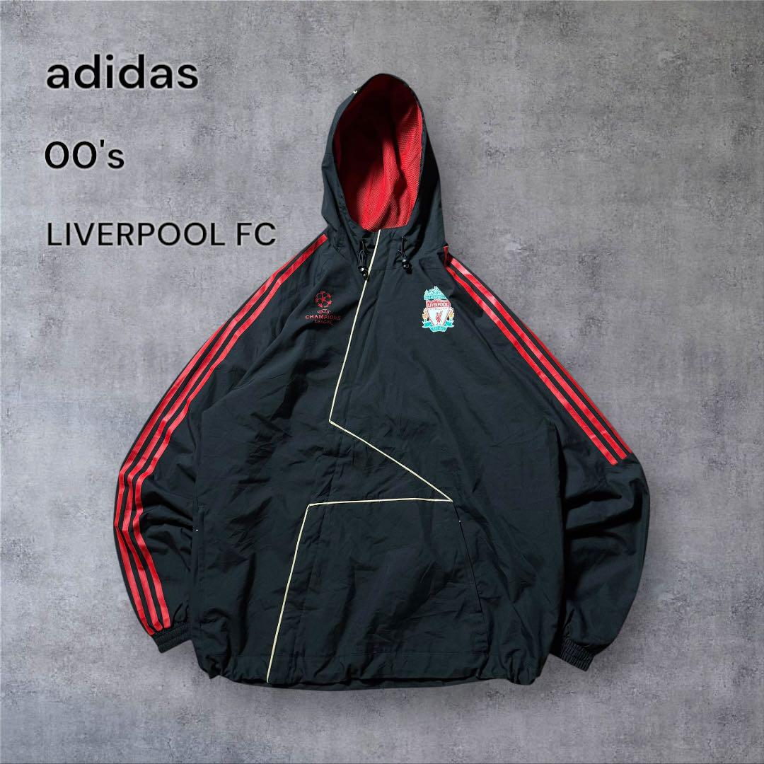 adidas リバプール ナイロンジャケット adidas リバプール ナイロンジャケット 希少 - メルカリ