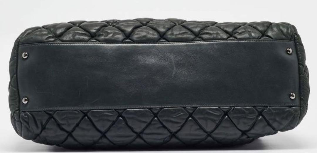 オンラインファッション - CHANEL ダークグリーン キルティング