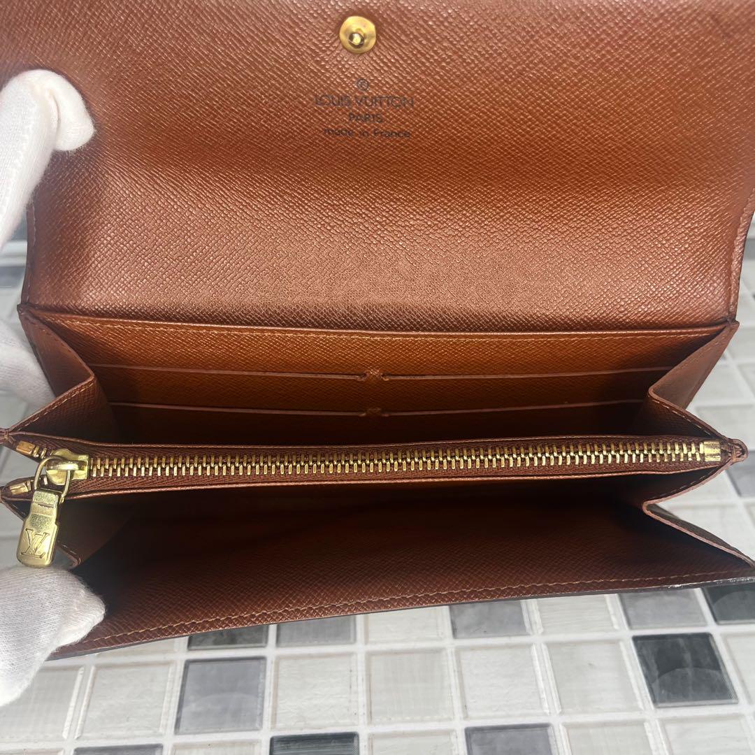 LOUIS VUITTON ルイヴィトン モノグラム折り財布 長財布 a70