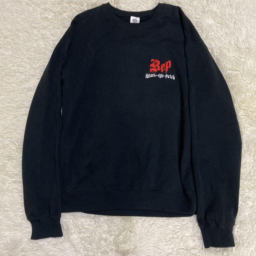 美品　ブラックアイパッチ　THUG’ S HARMONY CREW SWEAT