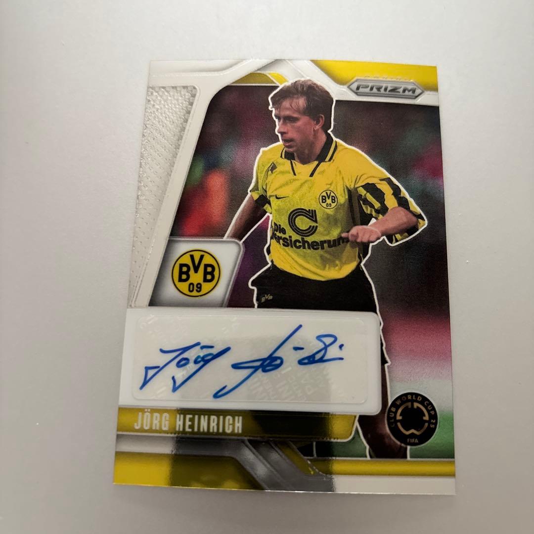 Jörg Heinrich サイン入りカード ボルシア・ドルトムント - メルカリ
