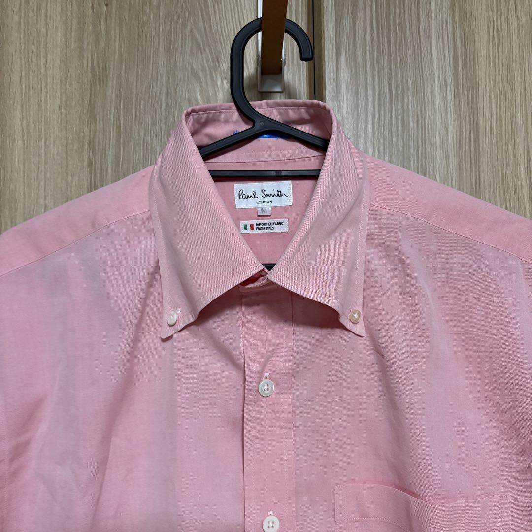 Paul Smith ピンク ワイシャツ Lサイズ