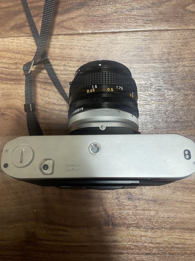 【昭和レトロ】Canon AE-1 一眼レフカメラ ジャンク品