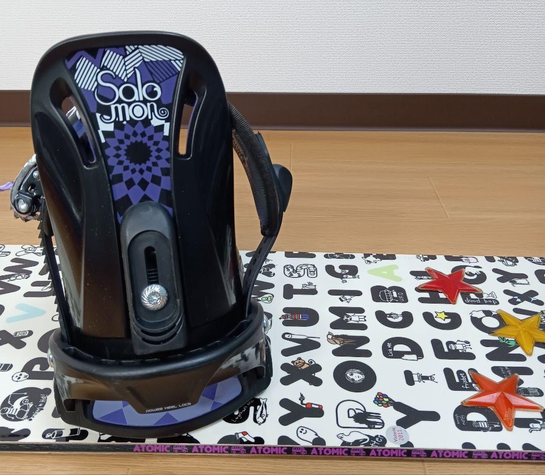 ATOMIC＆Salomonのスノボセット