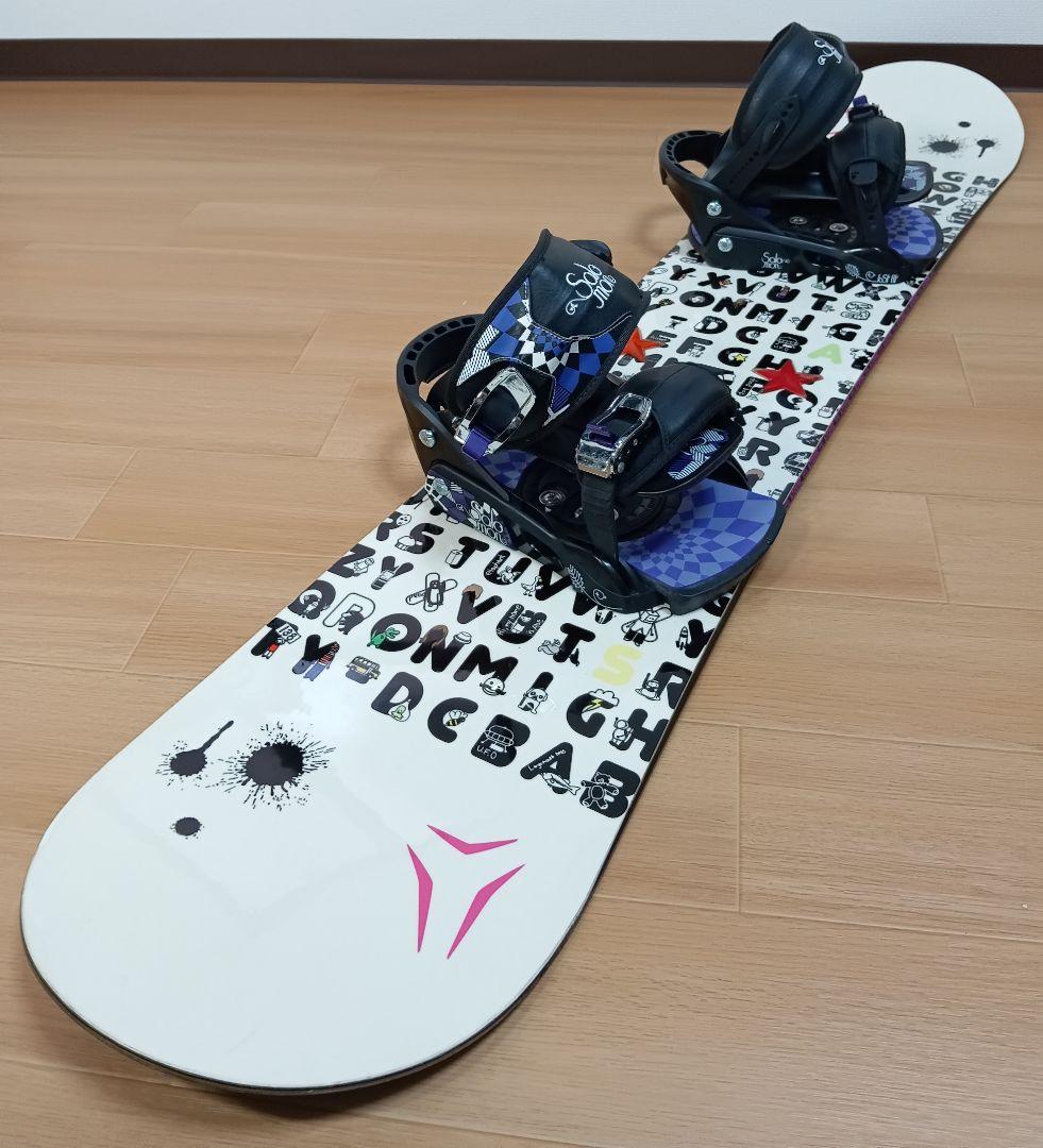 ATOMIC＆Salomonのスノボセット