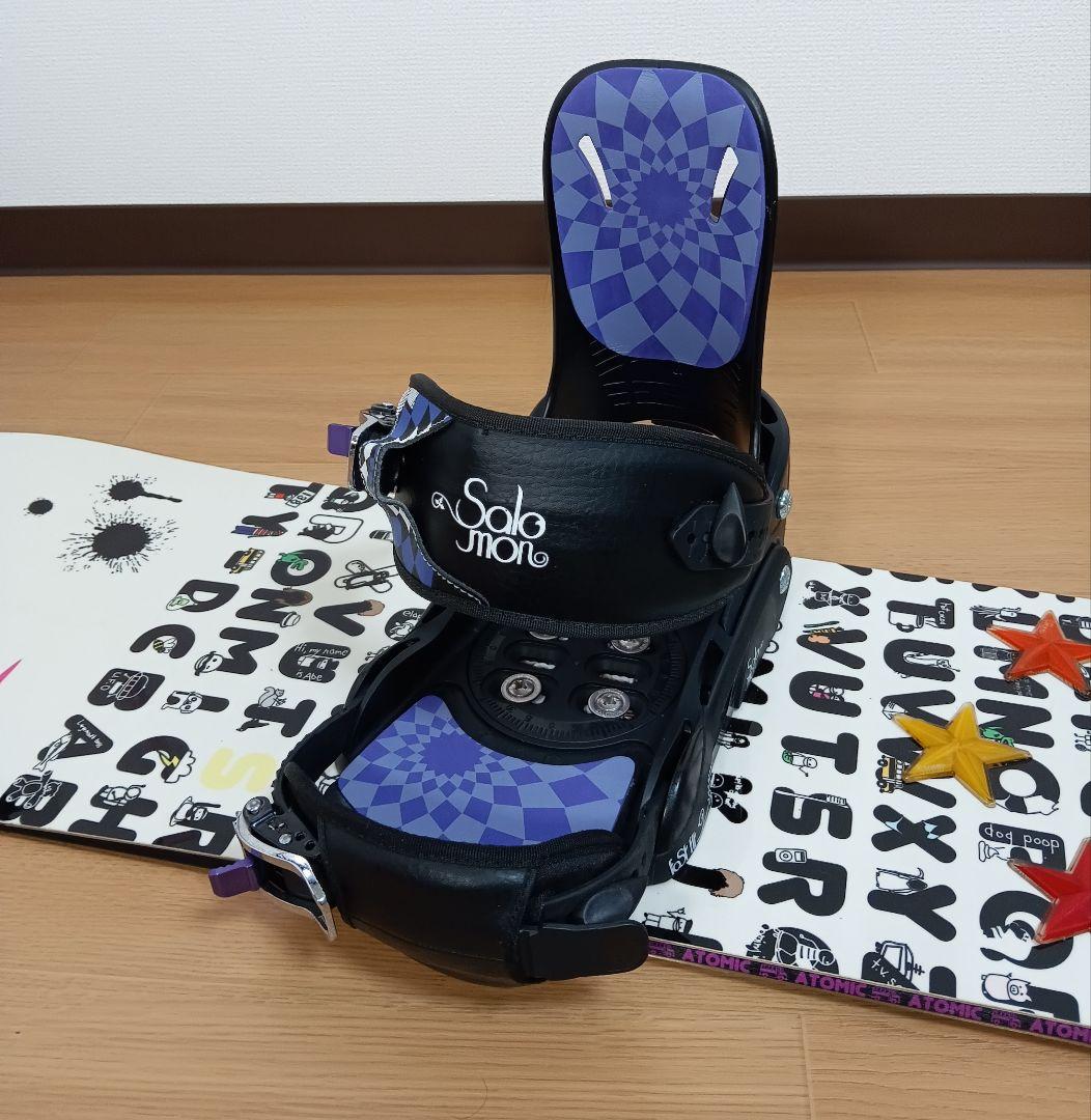 ATOMIC＆Salomonのスノボセット