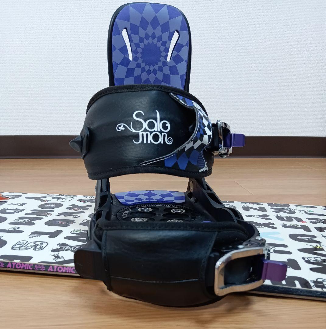 ATOMIC＆Salomonのスノボセット