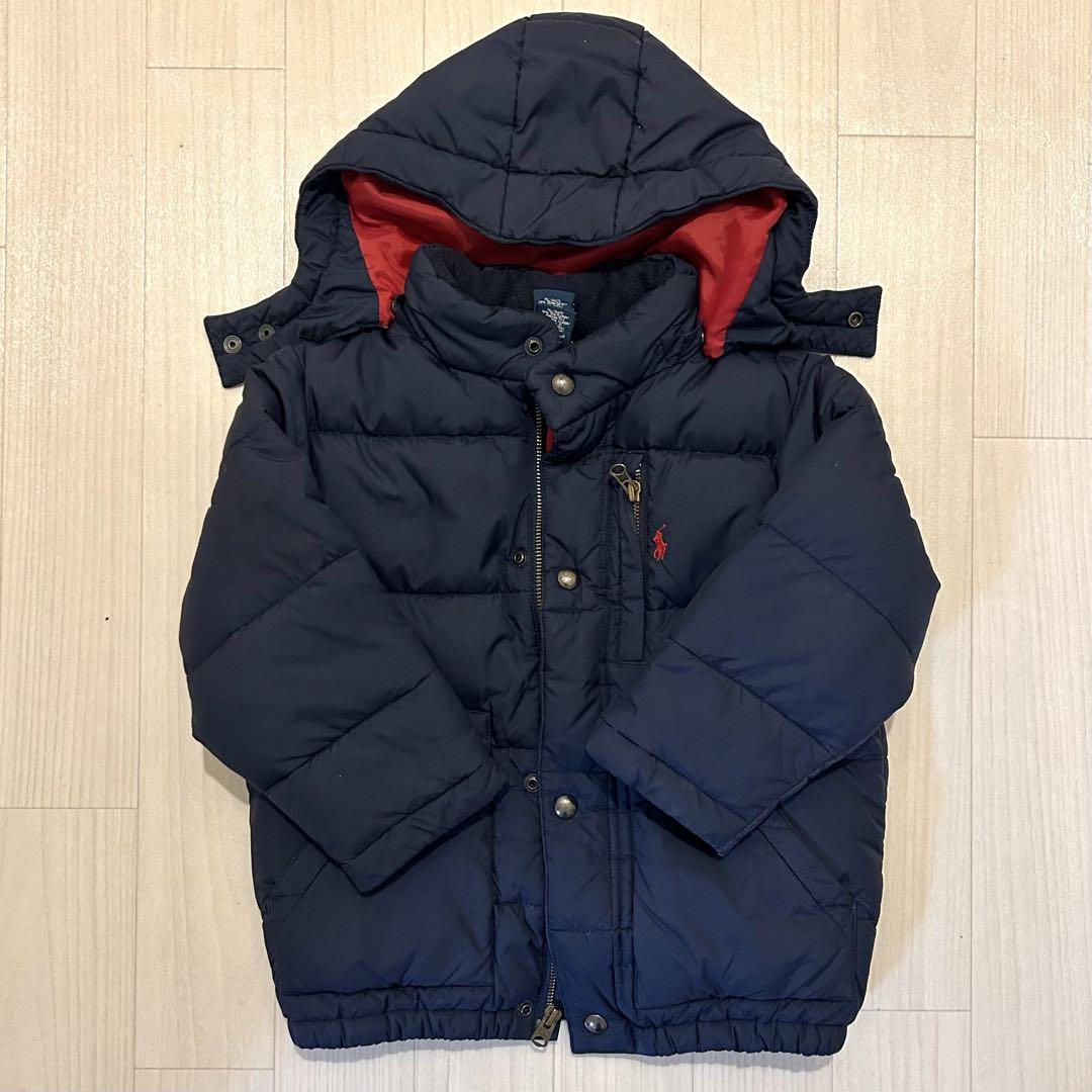 【美品】 ポロラルフローレン ダウンジャケット  男の子キッズ　100cm