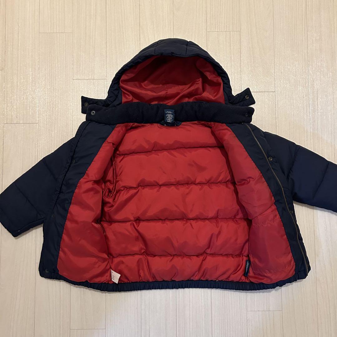 【美品】 ポロラルフローレン ダウンジャケット  男の子キッズ　100cm