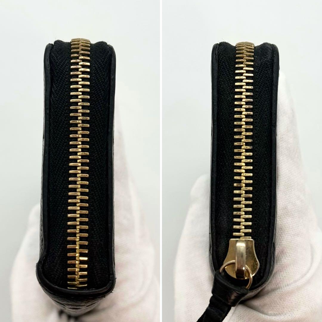 ✨極美品✨ルイヴィトン アンプラント ジッピーウォレット クレマンス 長財布 黒