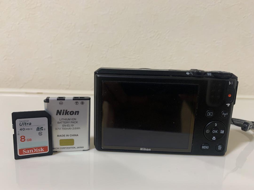 Nikon COOLPIX S7000 本体 + バッテリー + SDカード