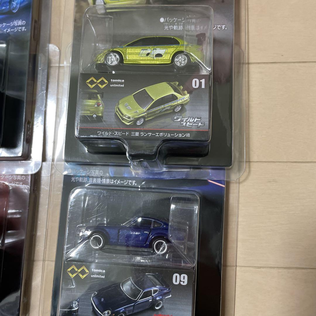 トミカ プレミアム　アンリミテッド　4台セット