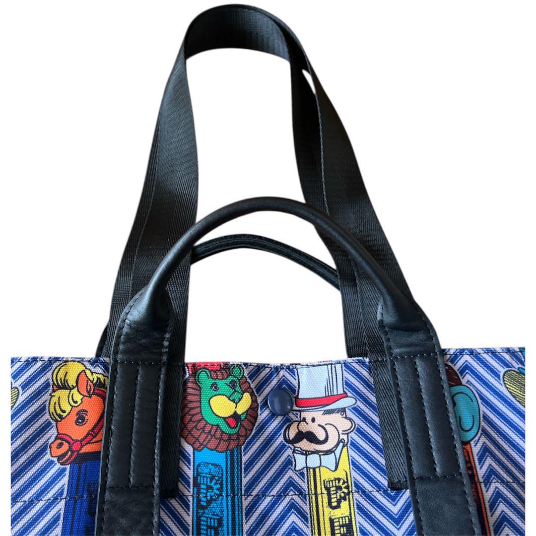 美品✨イアパピヨネ ペッツコラボバッグ 2way キャンバス