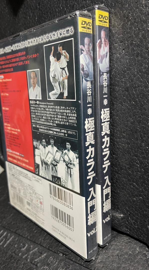 ♦︎新品DVD♦︎ 長谷川一幸 誰にでもできる 極真カラテ 入門編 2本セット