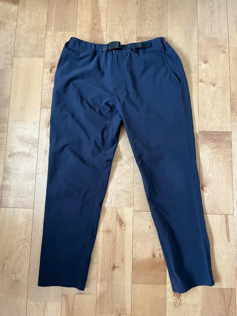 楽天 別注 アーバンリサーチ x グラミチ ストレッチパンツ L ネイビー パンツ