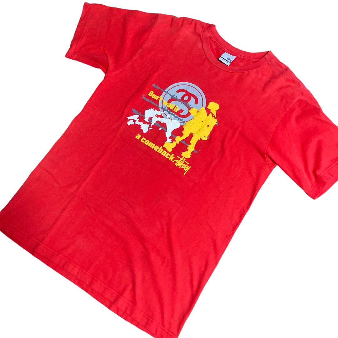 VINTAGE OLD STUSSY MADE IN USA T-SHIRT