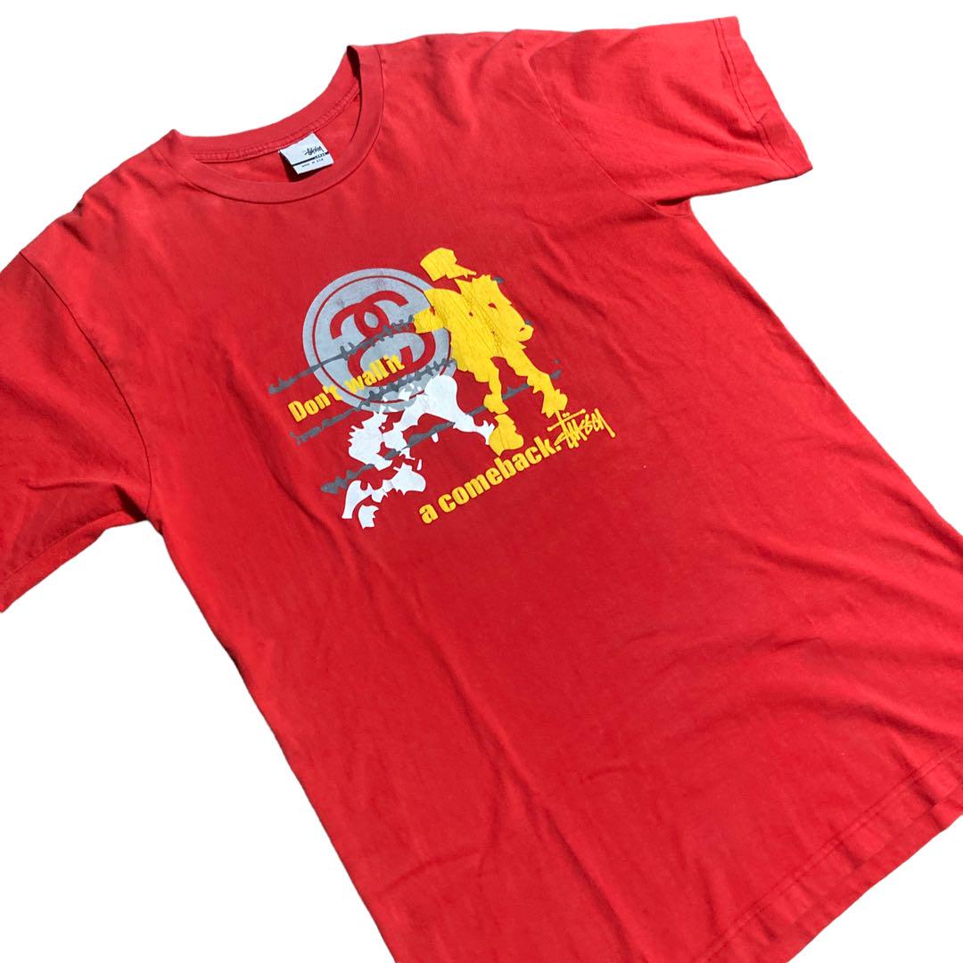 VINTAGE OLD STUSSY MADE IN USA T-SHIRT
