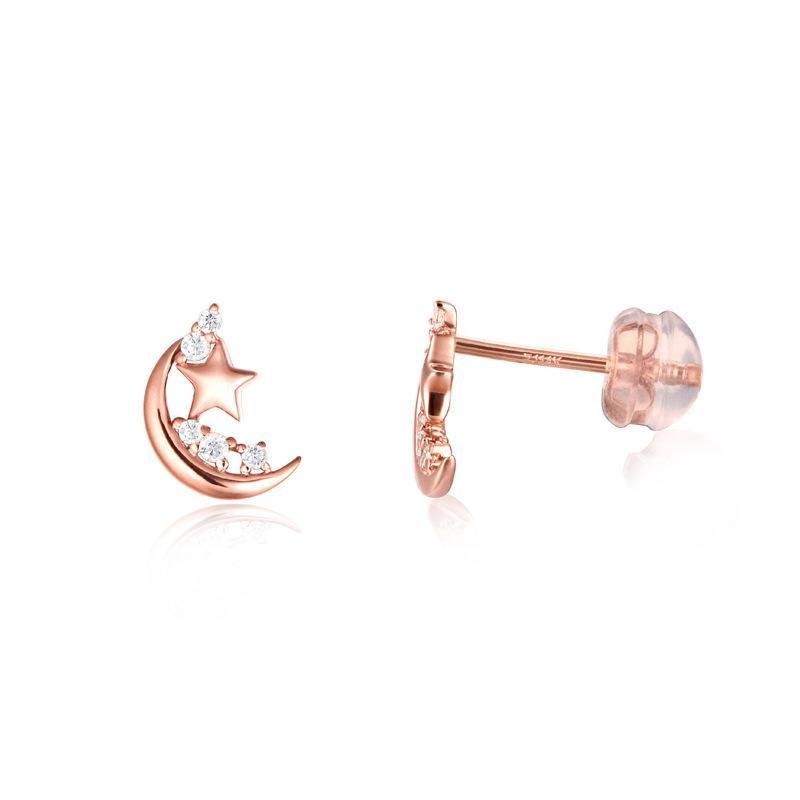 K9ムーンモチーフ。.:*⭐︎天然ダイヤモンドピアス0.08ct - メルカリ 売り出し超特価 レディース K9ムーンモチーフ。.:*⭐︎天然ダイヤモンドピアス0.08ct ピアス(両耳用)
