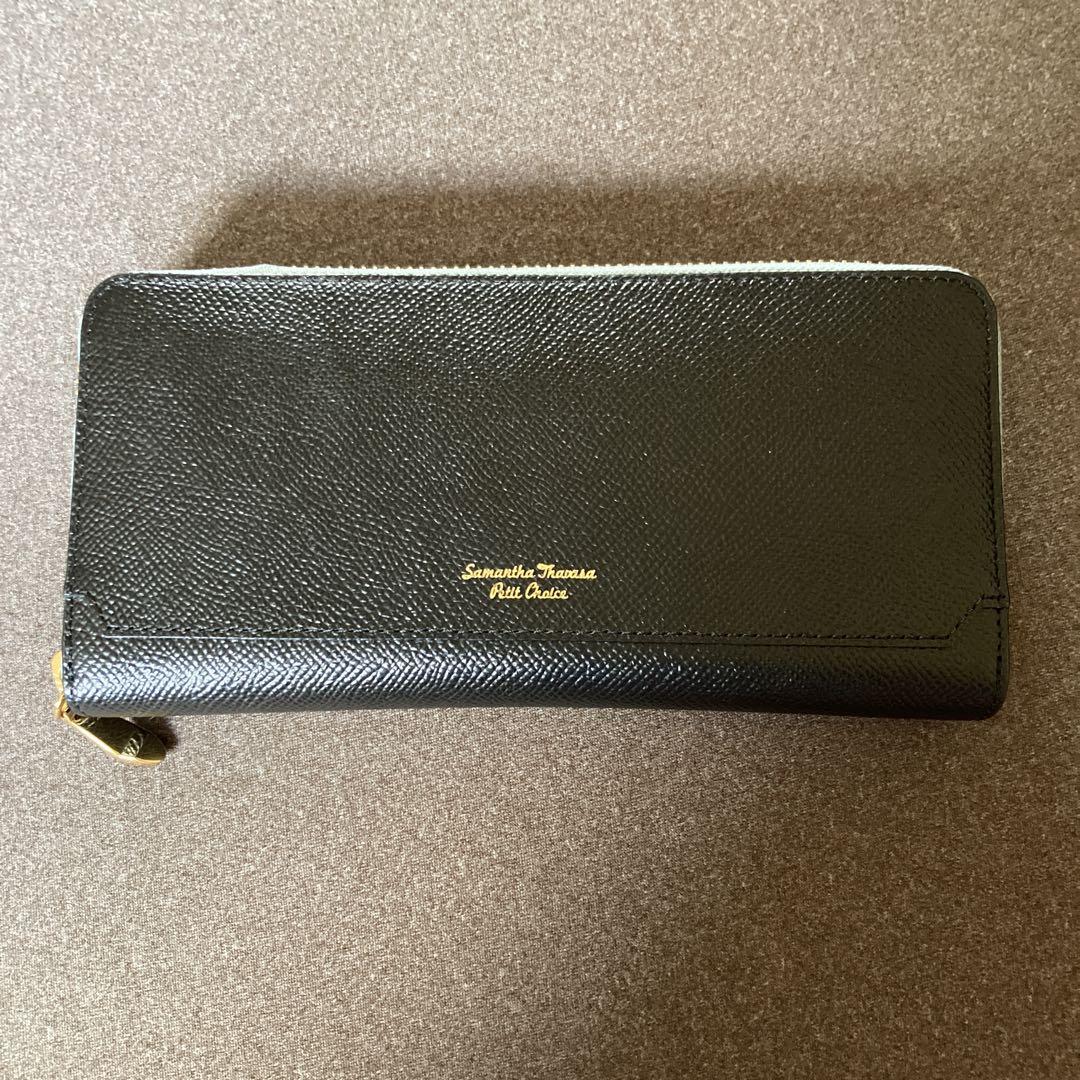 Samantha Thavasa 長財布 Samantha Thavasa Petit Choice｜パイピングバイカラー 長財布