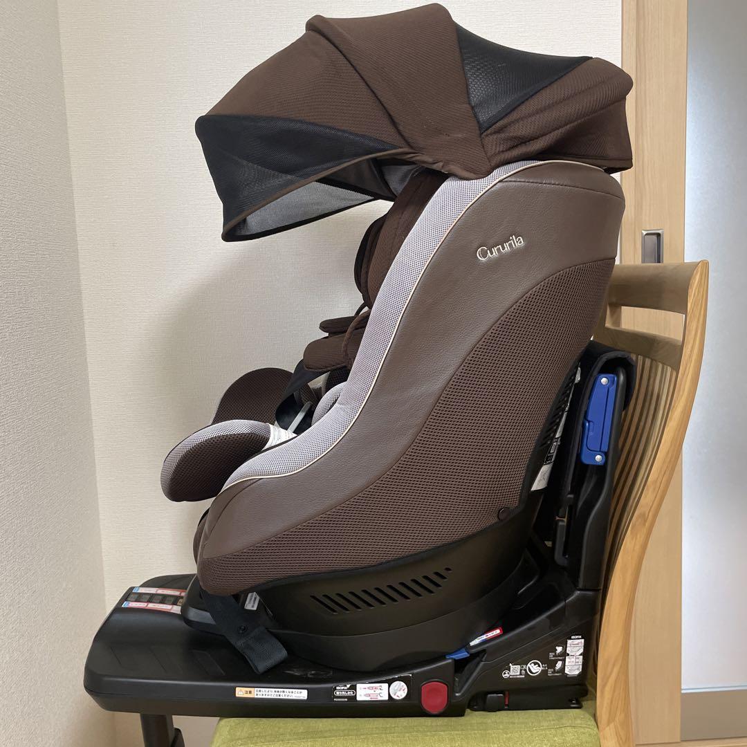 値引きする アップリカ クルリラ ISOFIX モアレブラウン BR 93499 - メルカリ チャイルドシート
