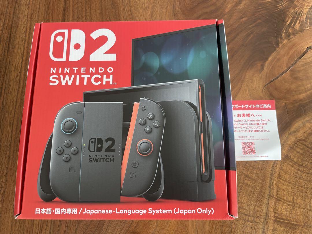 【即購入可】Nintendo Switch2 本体 Nintendo Switch2本体(日本語・国内専用)[BEE-S-KB6CA] 【前入金