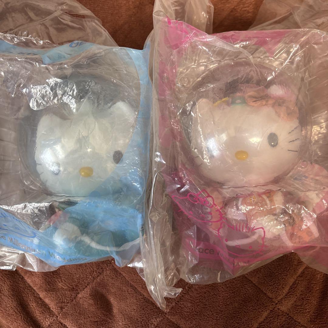 ハローキティ ダニエル ウエディングぬいぐるみセット2000年製 結婚 未開封 新品未開封】希少品 2000年 ハローキティ&ダニエル ウェディング