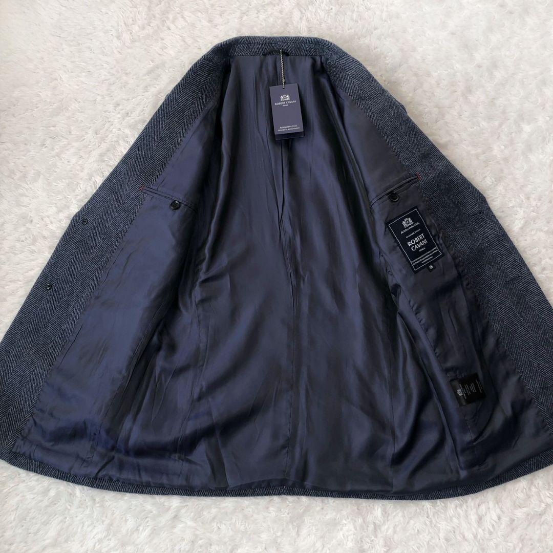 新品 ロベルトカバーニ チェスターコート カシミヤ100