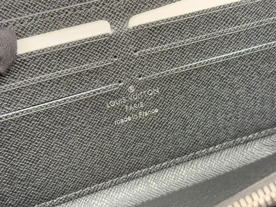 極美品♡Louis Vuitton 大人気 ブラックレザー長財布