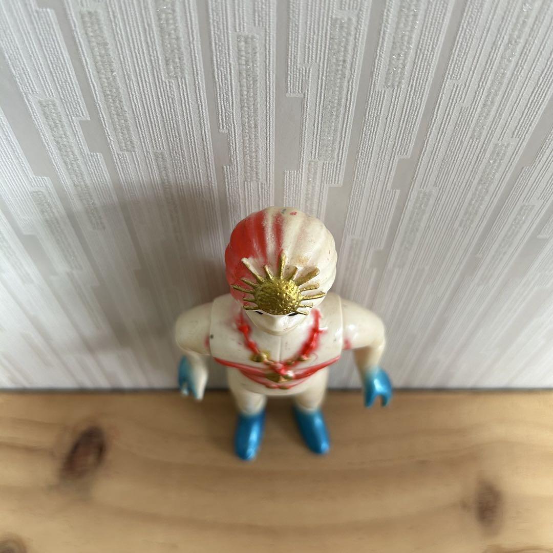 レインボーマン　ソフビ　年代物　当時物