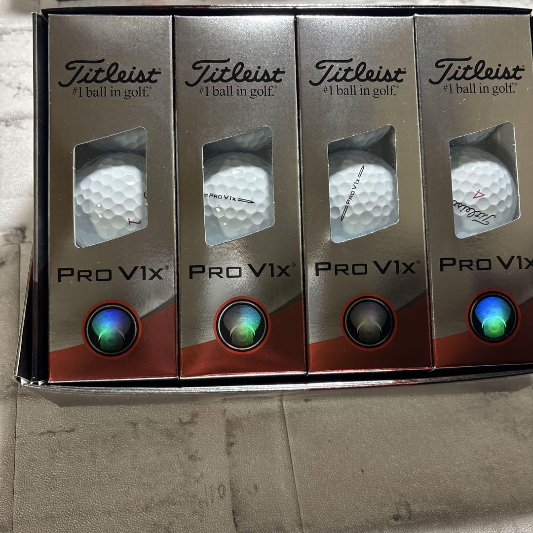 Titleist Pro V1x ゴルフボール 24 個