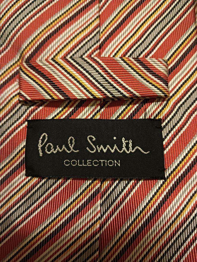 【美品】ポールスミス Paul Smith ストライプ ネクタイ