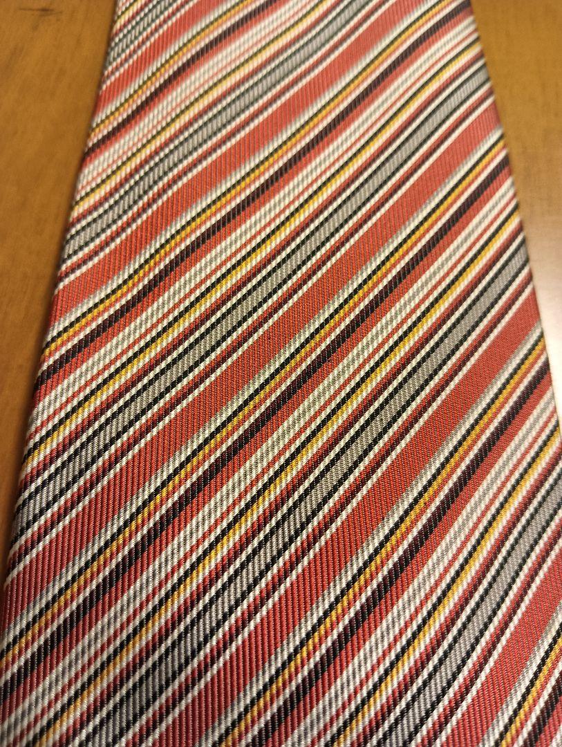 【美品】ポールスミス Paul Smith ストライプ ネクタイ