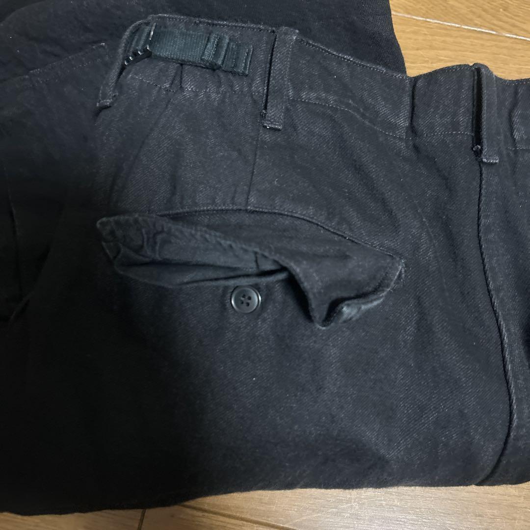 COMOLI ブラックデニム B.D.Uパンツ ジーンズ　コモリ サイズ1