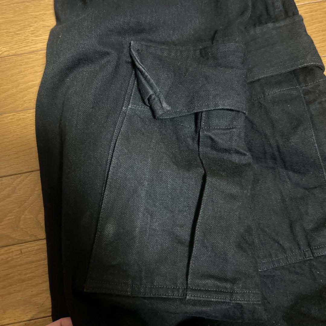 COMOLI ブラックデニム B.D.Uパンツ ジーンズ　コモリ サイズ1