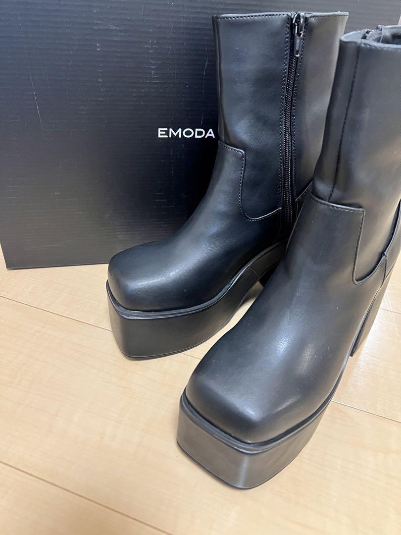 〖新品〗EMODA タンクソールバルキーブーツ
