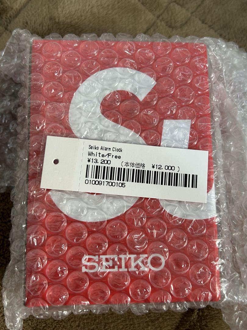 新品　未使用　Supreme Seiko Alarm Clock