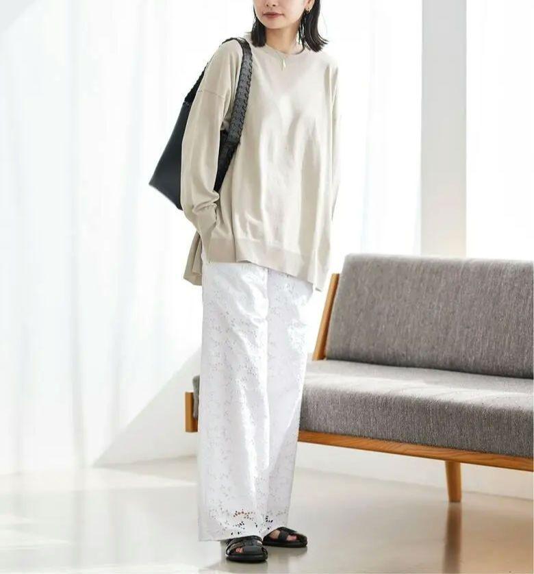 新品 半額♪ JOURNAL STANDARD アイスコットンワイドプルオーバー