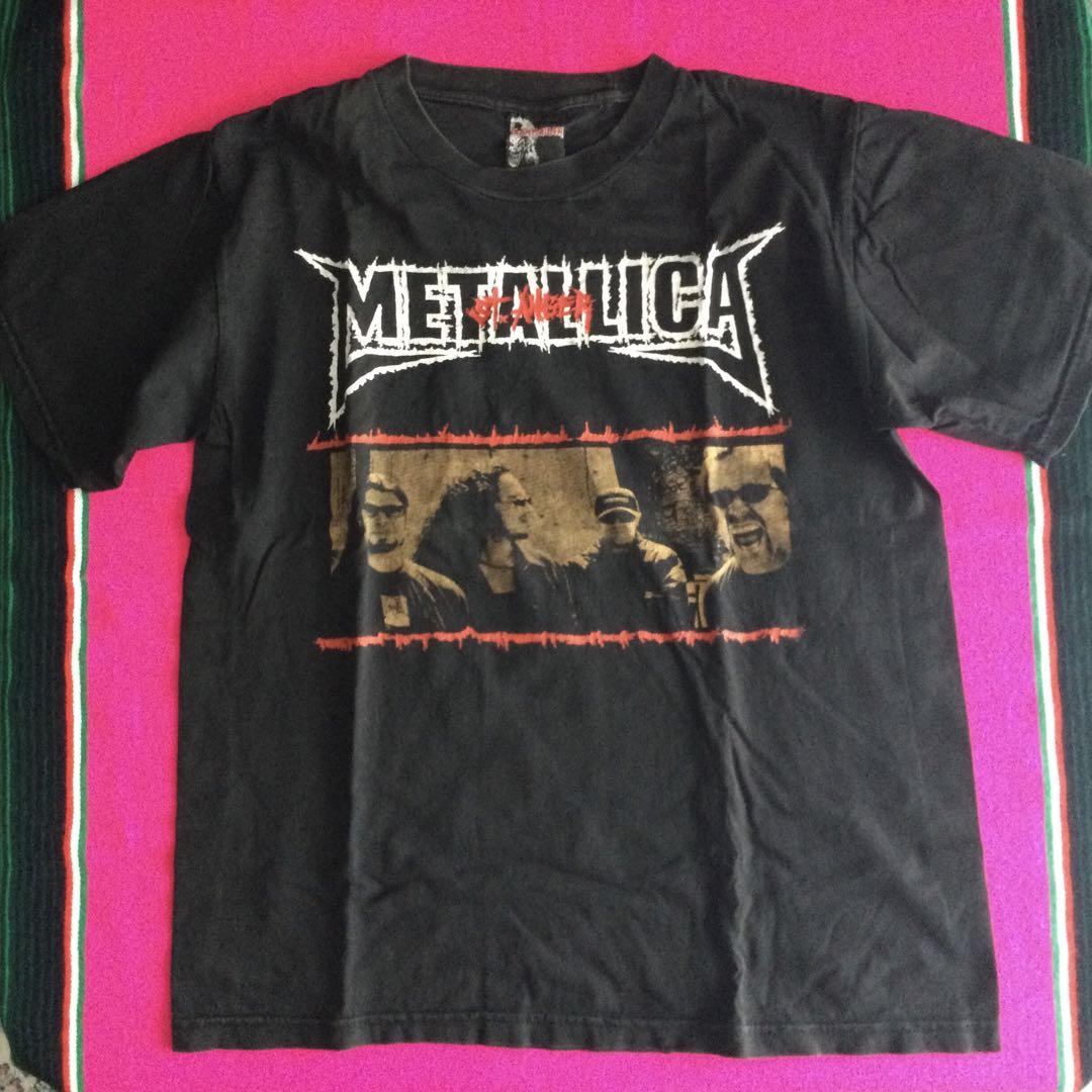 2022年激安 レア メタリカ METALLICA st.anger バンドTシャツ Mサイズ