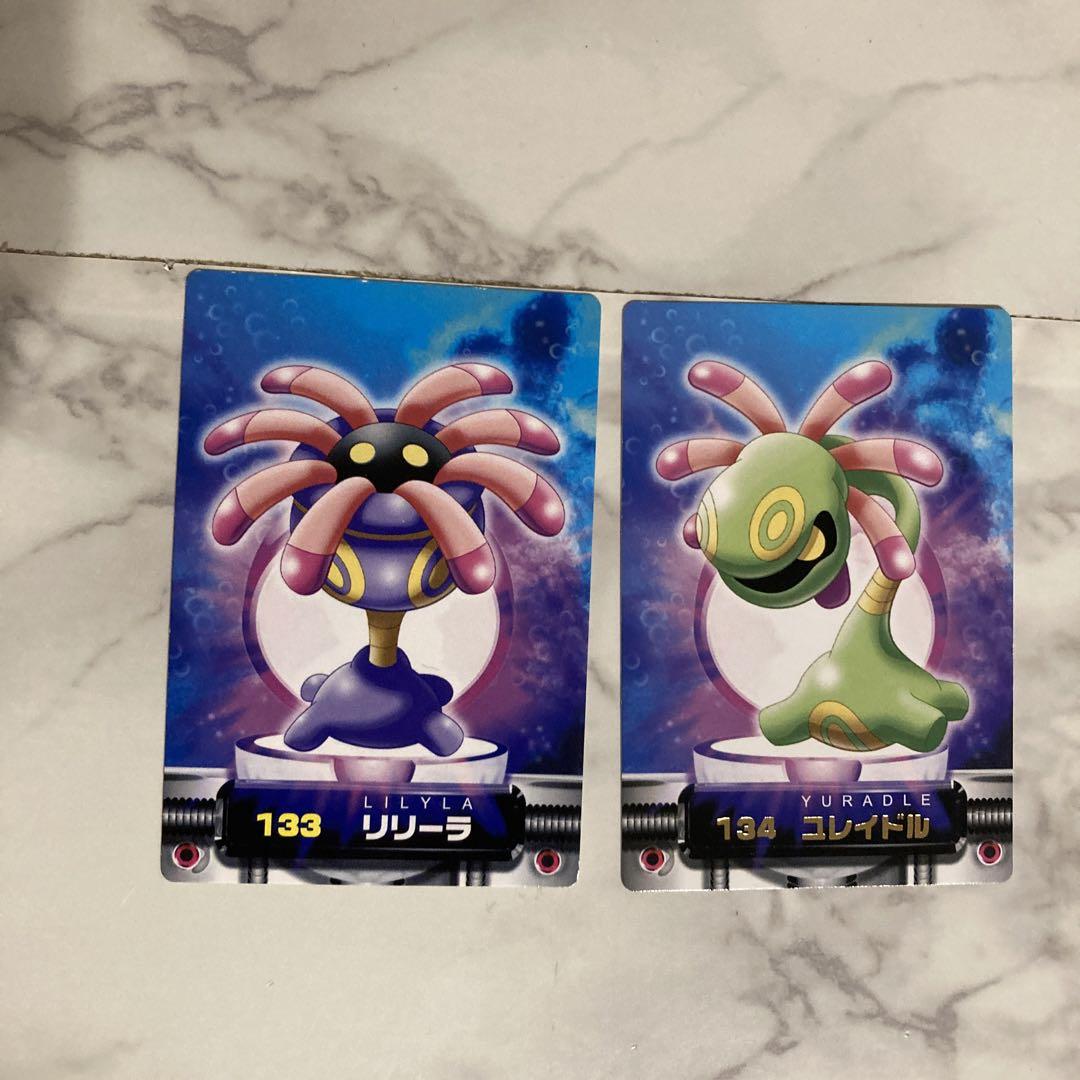 未開封　未使用　立体ポケモン図鑑　リリーラ　ユレイドル Yahoo!オークション - 立体ポケモン図鑑 リリーラ ユレイドル