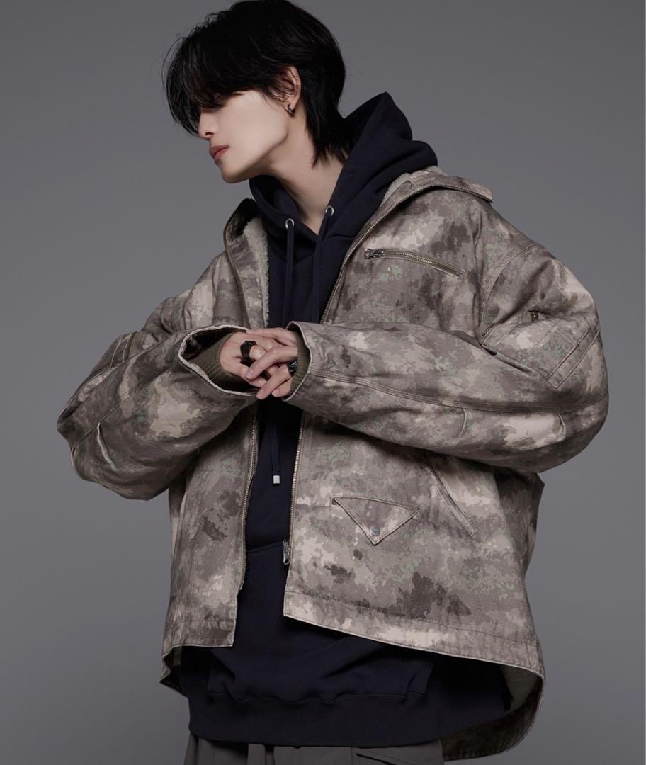 【Lサイズ】ADRER リバーシブルダックパーカージャケット