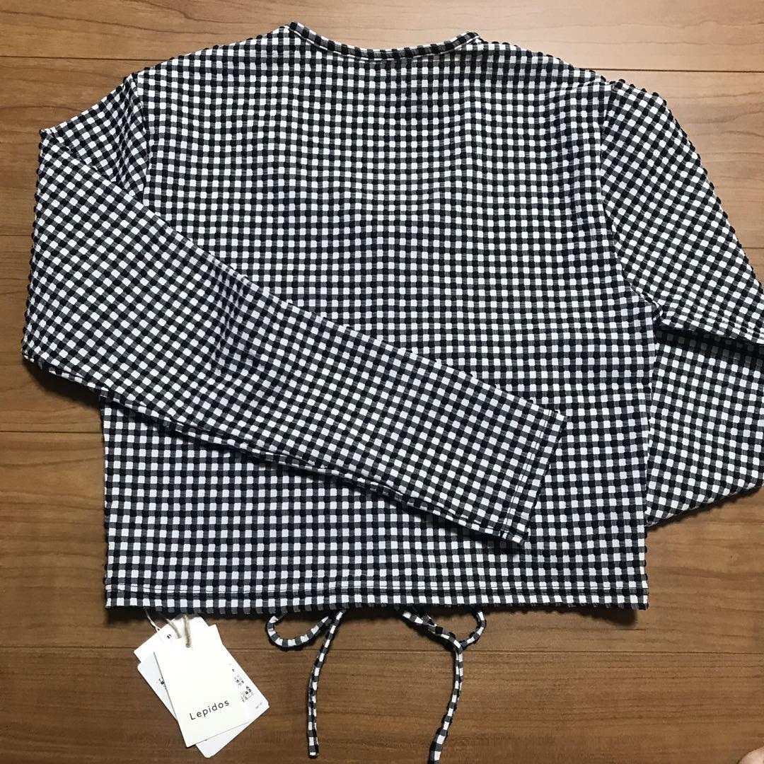 レピドス　チェック柄 クロップドラッシュ